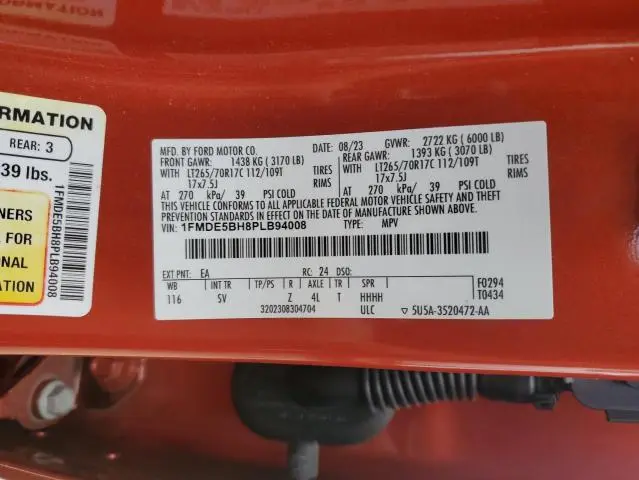 2023 FORD BRONCO BASE  
