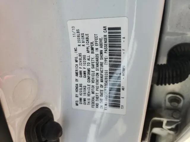2014 HONDA ACCORD LX  