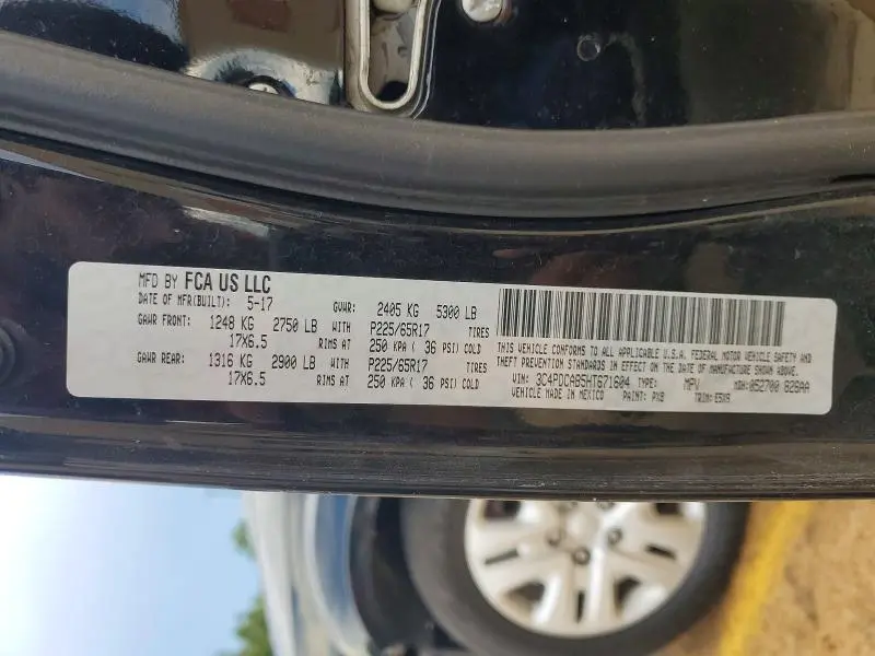 2017 DODGE JOURNEY SE  
