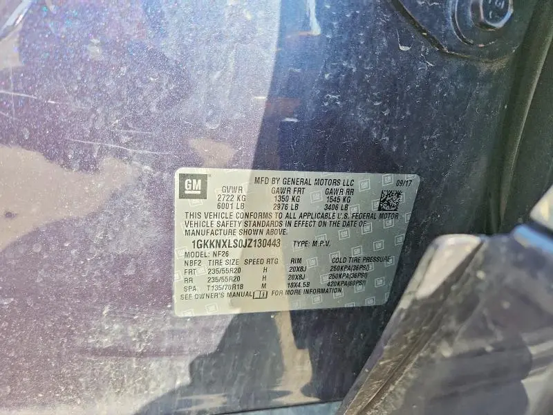 2018 GMC ACADIA DENALI  