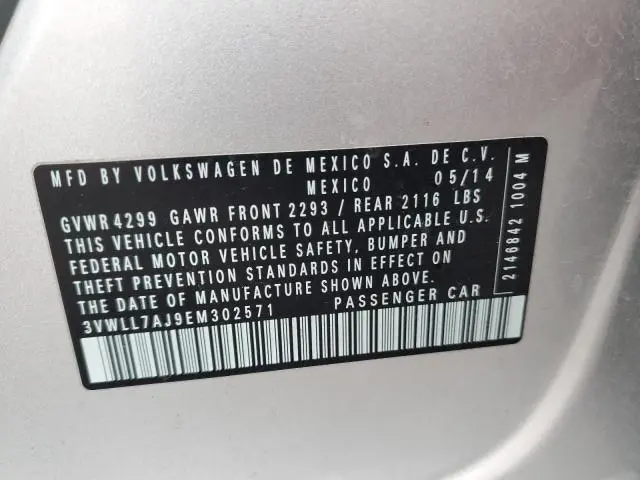 2014 VOLKSWAGEN JETTA TDI  