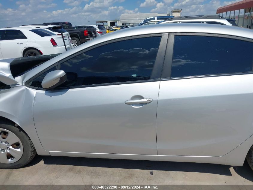 2017 KIA FORTE LX