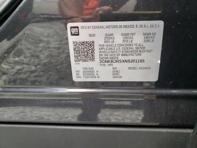 2022 CHEVROLET BLAZER 3LT  