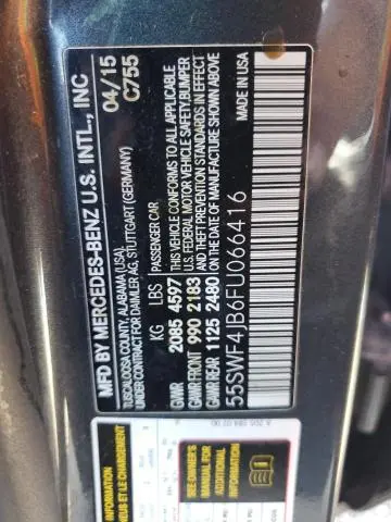 2015 MERCEDES-BENZ C 300