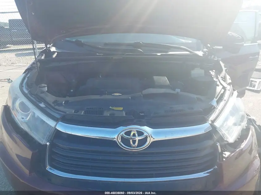 2015 TOYOTA HIGHLANDER LE V6
