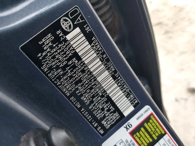 2014 TOYOTA COROLLA L  