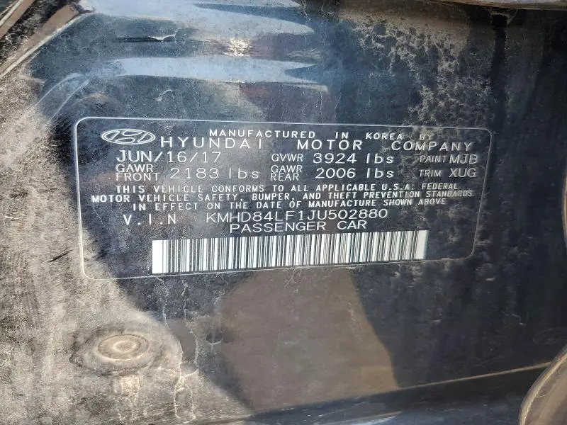 2018 HYUNDAI ELANTRA VALUE EDITION  