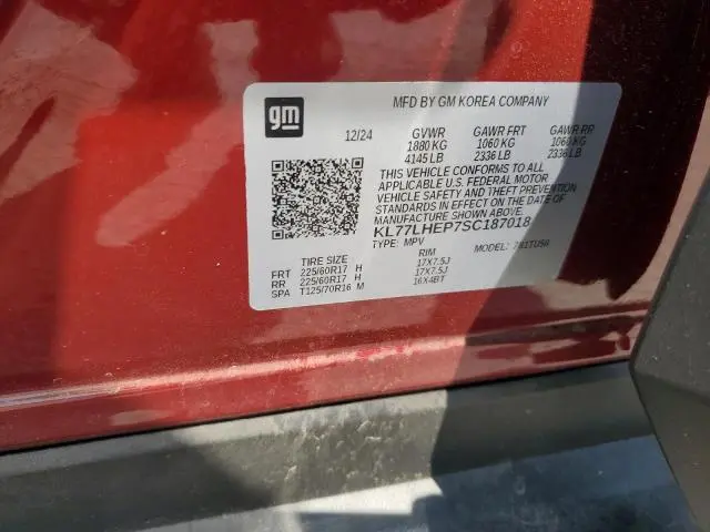 2025 CHEVROLET TRAX 1LT  