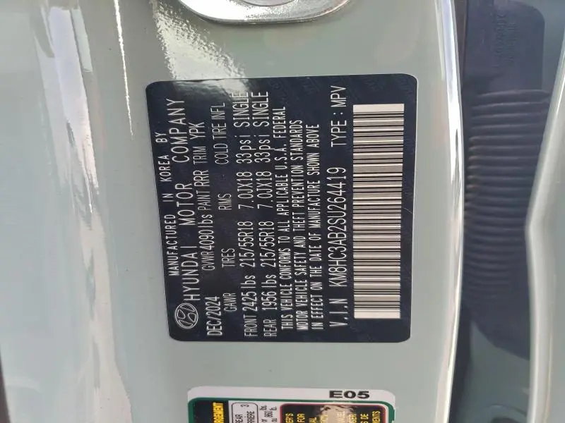 2025 HYUNDAI KONA SEL  