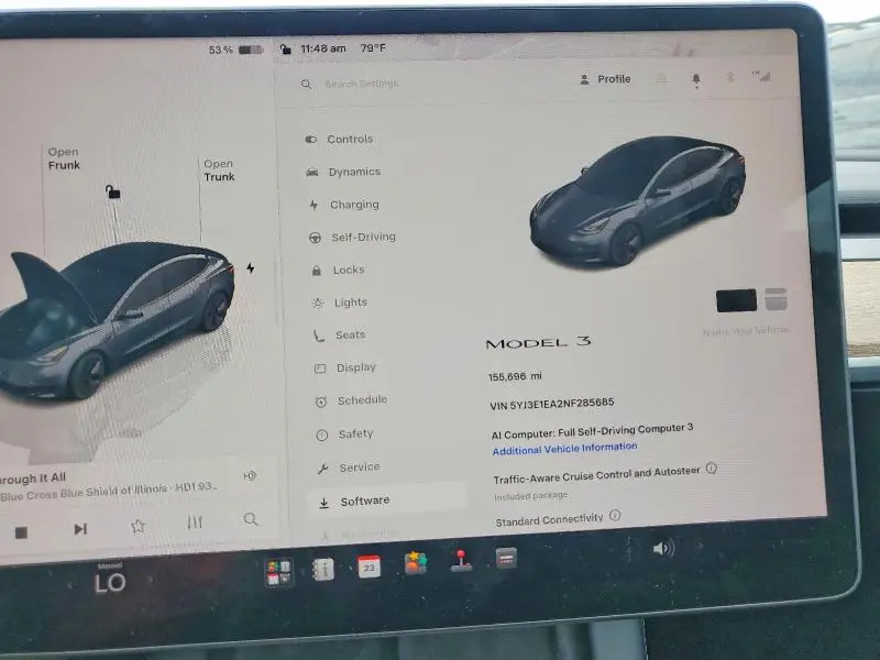 2022 TESLA MODEL 3   