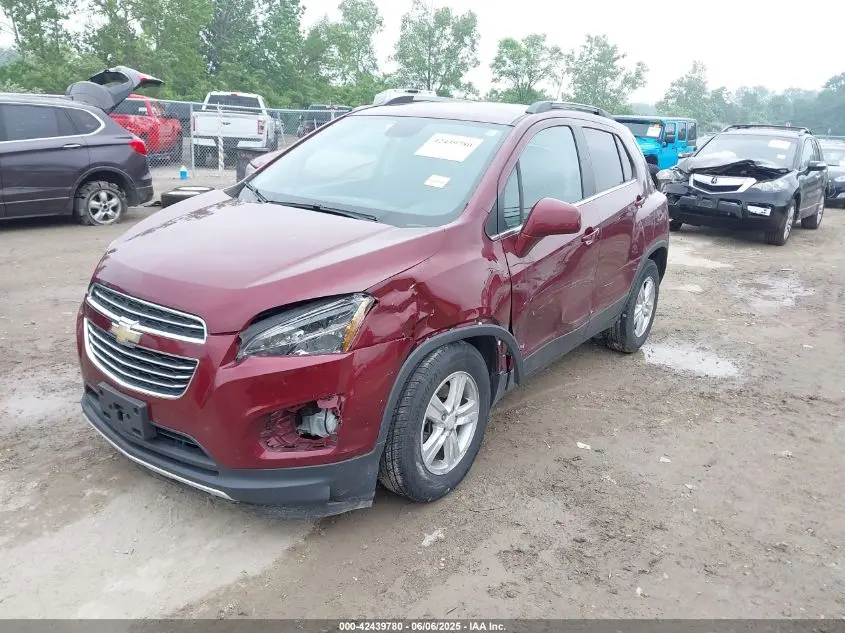 2016 CHEVROLET TRAX LT