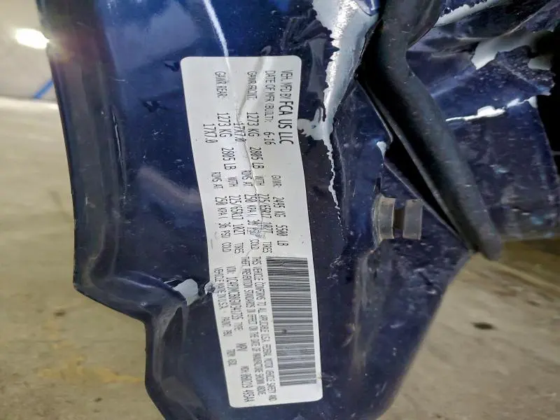 2016 JEEP CHEROKEE LATITUDE  