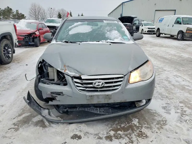 2010 HYUNDAI ELANTRA BLUE  