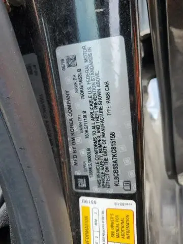 2019 CHEVROLET SPARK LS  