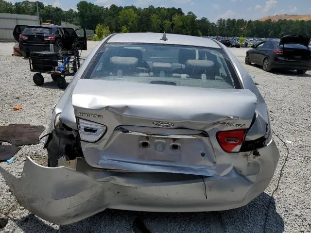 2010 HYUNDAI ELANTRA BLUE  