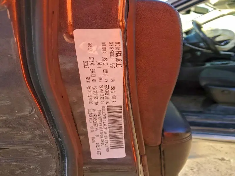 2017 DODGE DURANGO SXT  