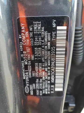 2022 HYUNDAI KONA LIMITED