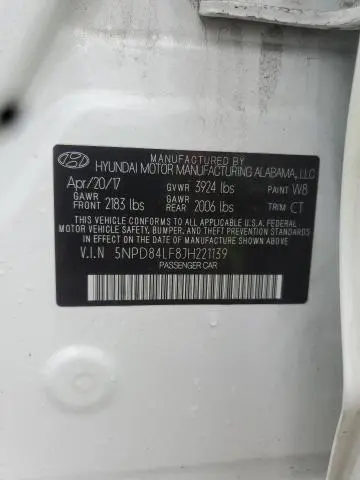 2018 HYUNDAI ELANTRA SEL  