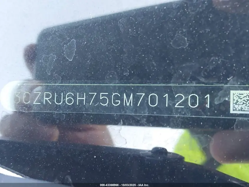 2016 HONDA HR-V EX-L