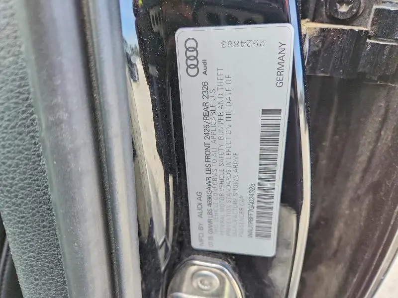 2016 AUDI A3 E-TRON PREMIUM PLUS  