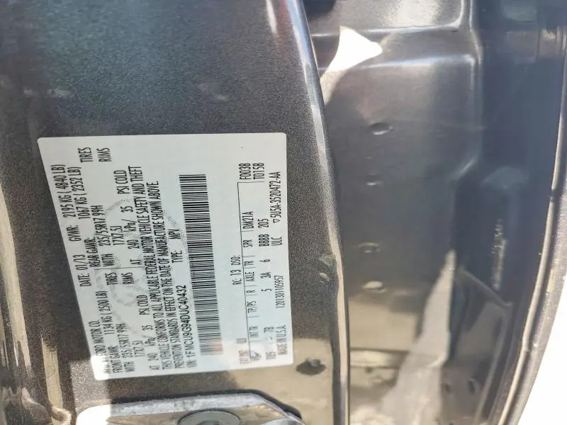 2013 FORD ESCAPE SE  