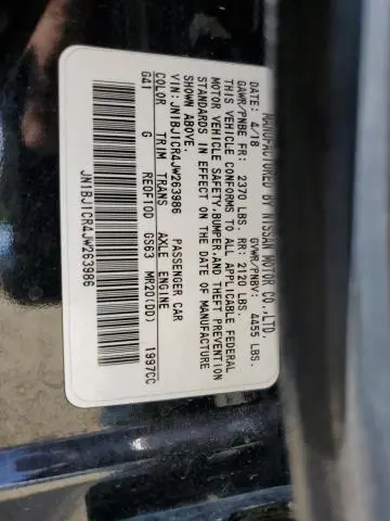 2018 NISSAN ROGUE SPORT S  