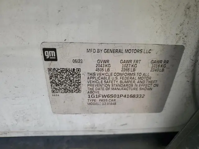 2023 CHEVROLET BOLT EV 1LT  