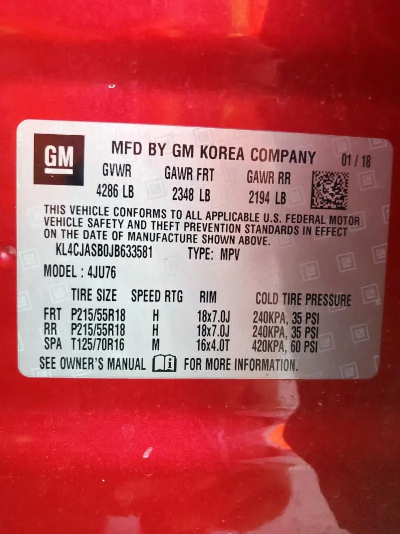 2018 BUICK ENCORE PREFERRED  