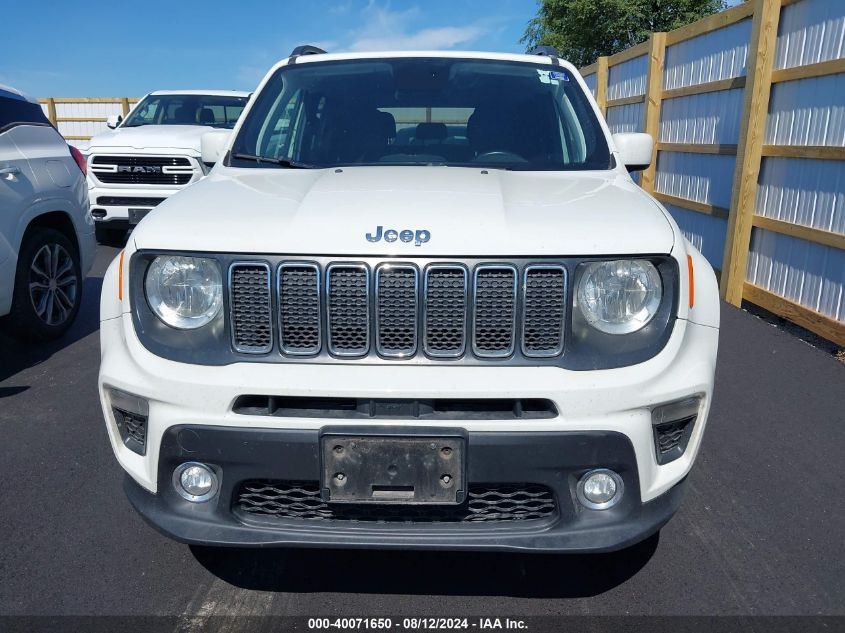 2019 JEEP RENEGADE LATITUDE 4X4