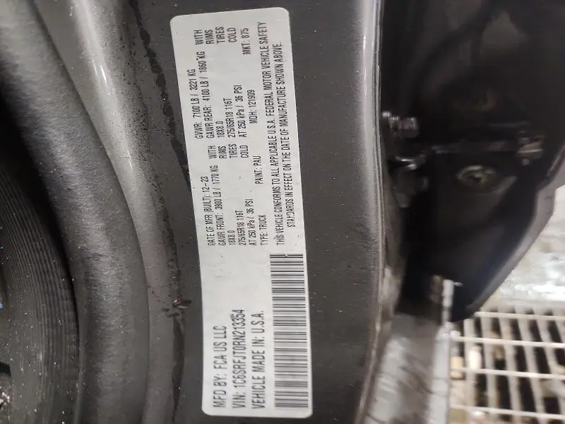2024 RAM 1500 LARAMIE  