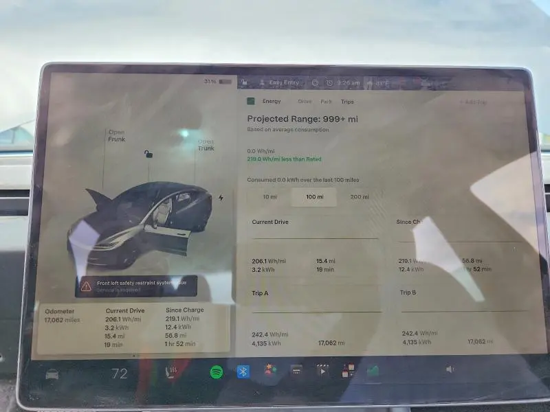 2025 TESLA MODEL 3   
