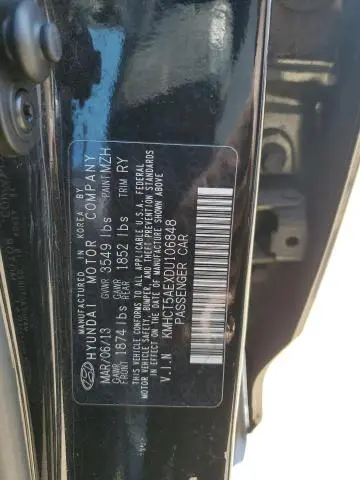 2013 HYUNDAI ACCENT GLS