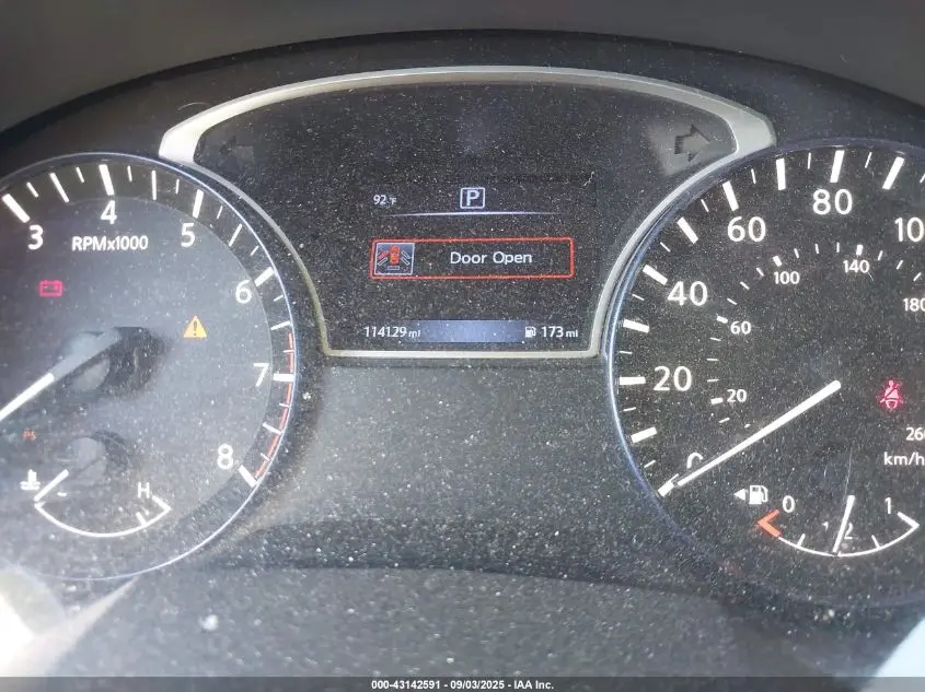 2017 NISSAN ALTIMA 2.5 SR