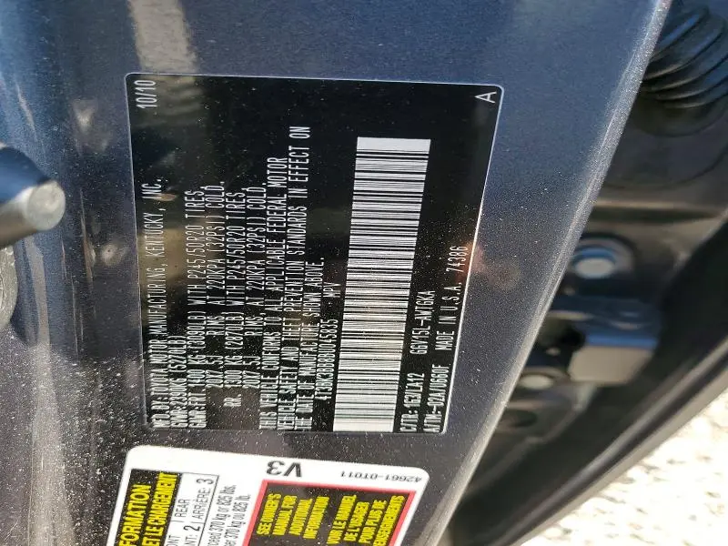 2011 TOYOTA VENZA AWD V6  