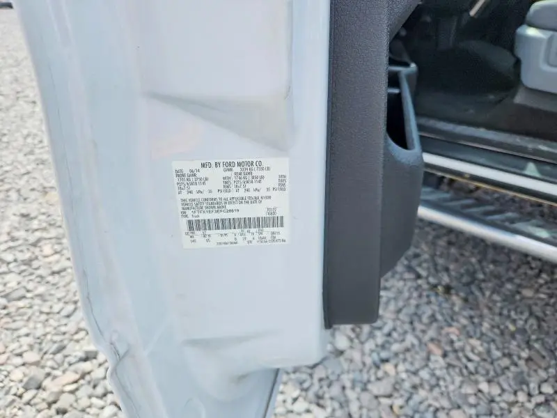 2014 FORD F150 SUPER CAB  