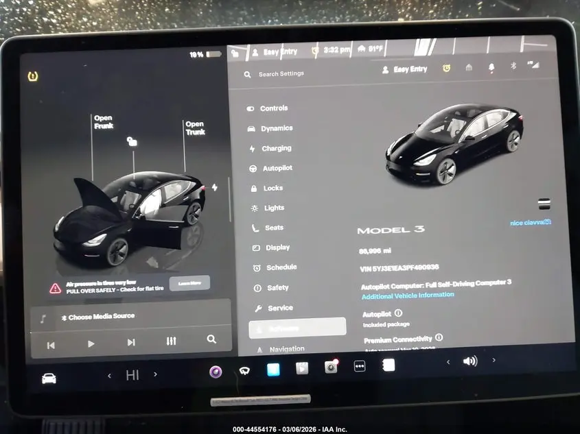 2023 TESLA MODEL 3 REAR-WHEEL DRIVE