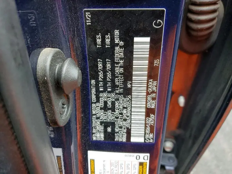 2022 TOYOTA 4RUNNER SR5 PREMIUM  