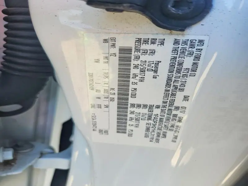 2017 FORD FOCUS SEL  