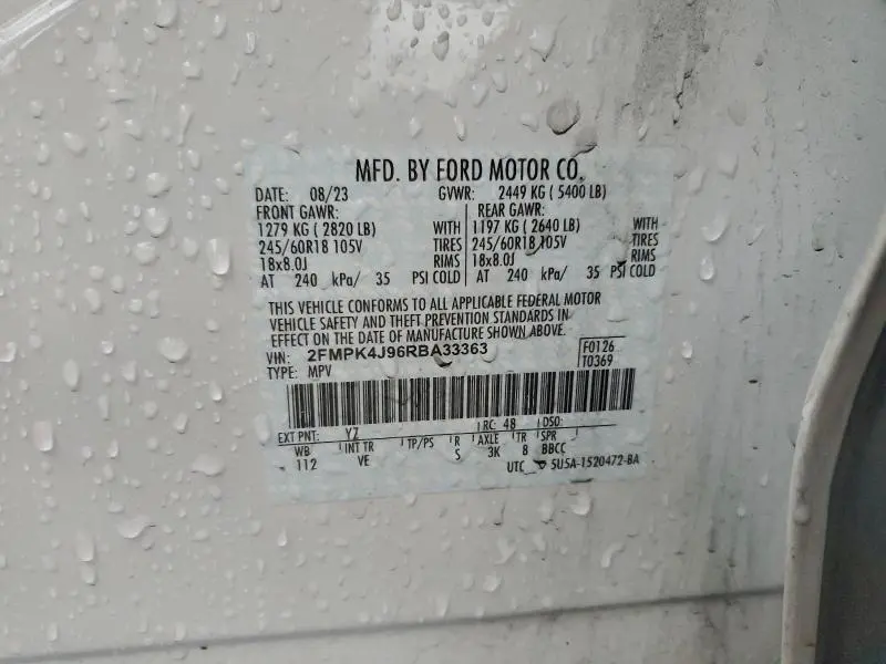 2024 FORD EDGE SEL  