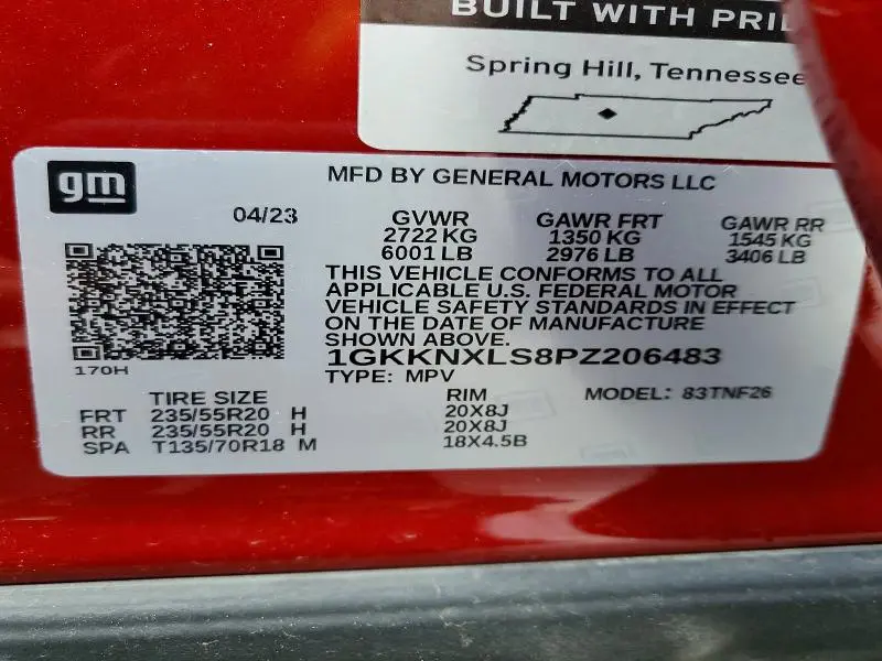2023 GMC ACADIA DENALI  