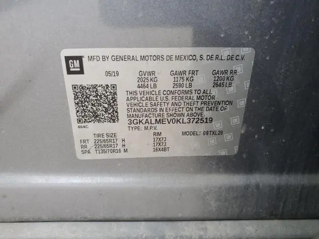 2019 GMC TERRAIN SLE  