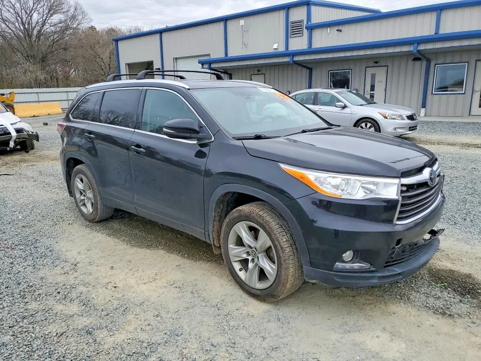 2016 TOYOTA HIGHLANDER LIMITED PLATINUM  