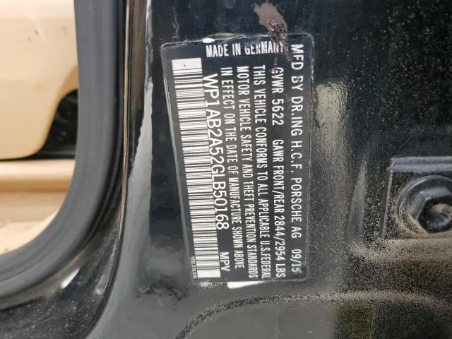 2016 PORSCHE MACAN S