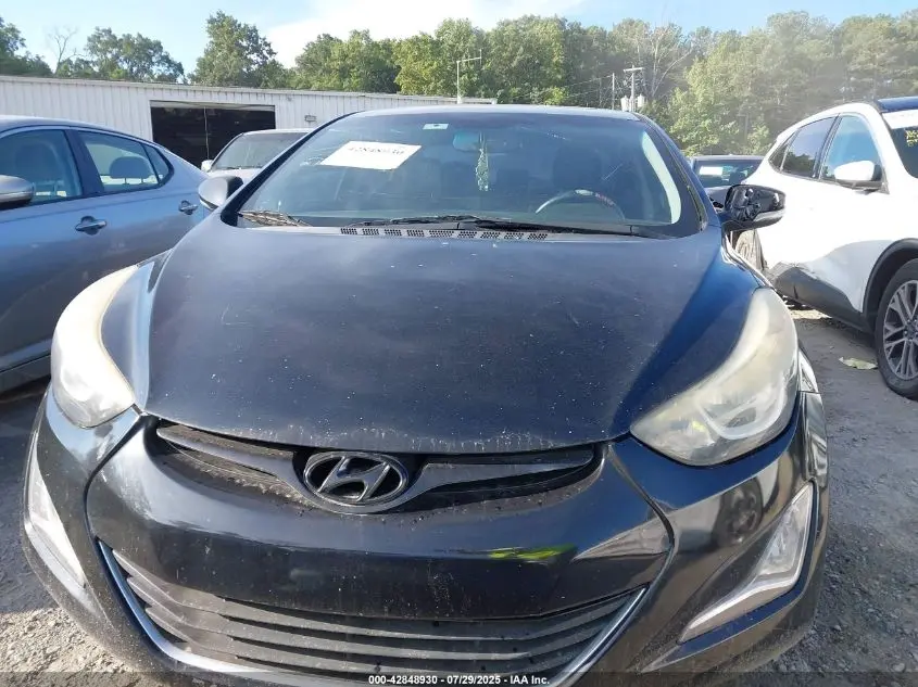 2016 HYUNDAI ELANTRA VALUE EDITION