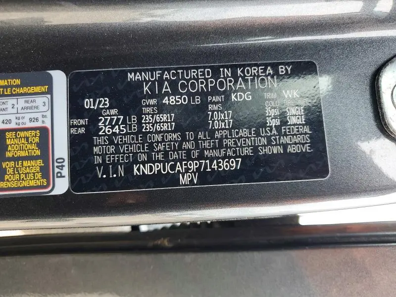 2023 KIA SPORTAGE LX  
