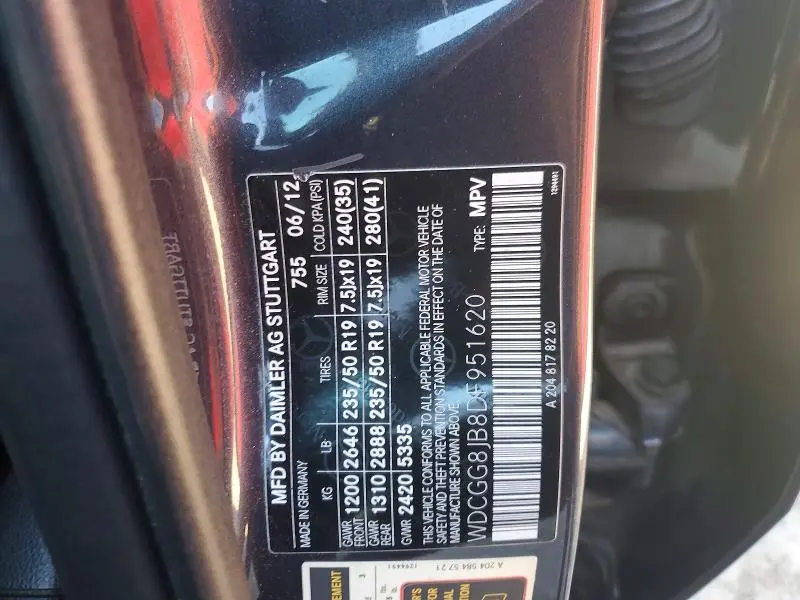 2013 MERCEDES-BENZ GLK 350 4MATIC  