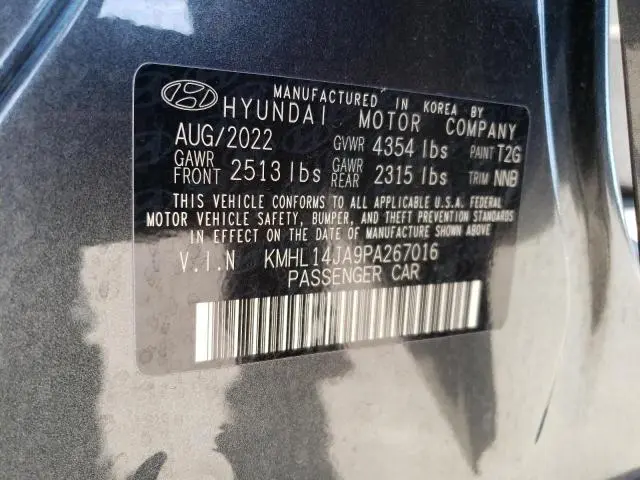 2023 HYUNDAI SONATA SEL  