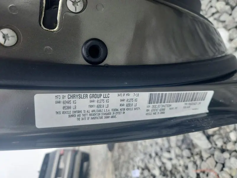 2010 DODGE CHALLENGER R/T  