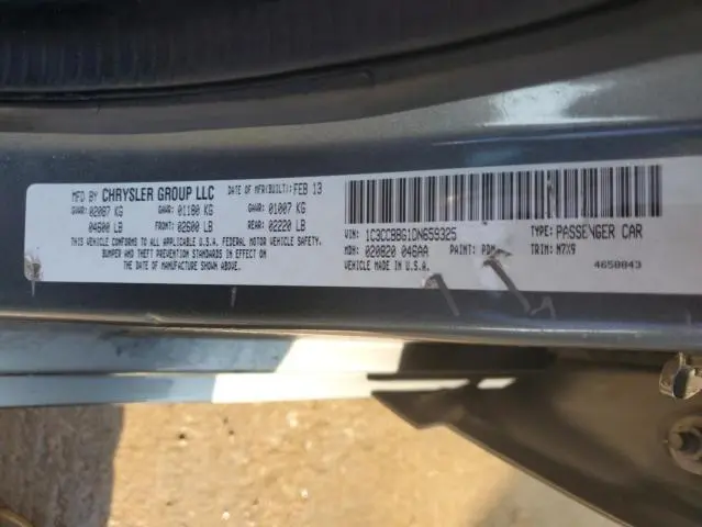 2013 CHRYSLER 200 TOURING  