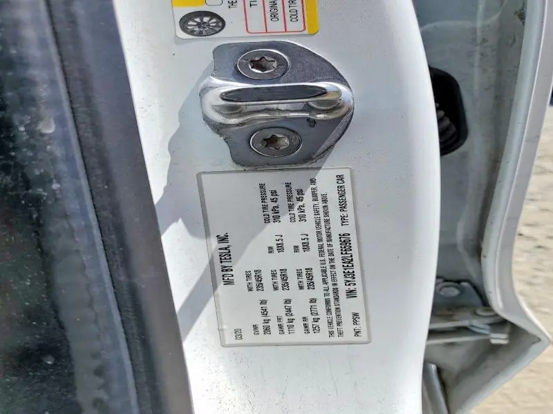 2020 TESLA MODEL 3   